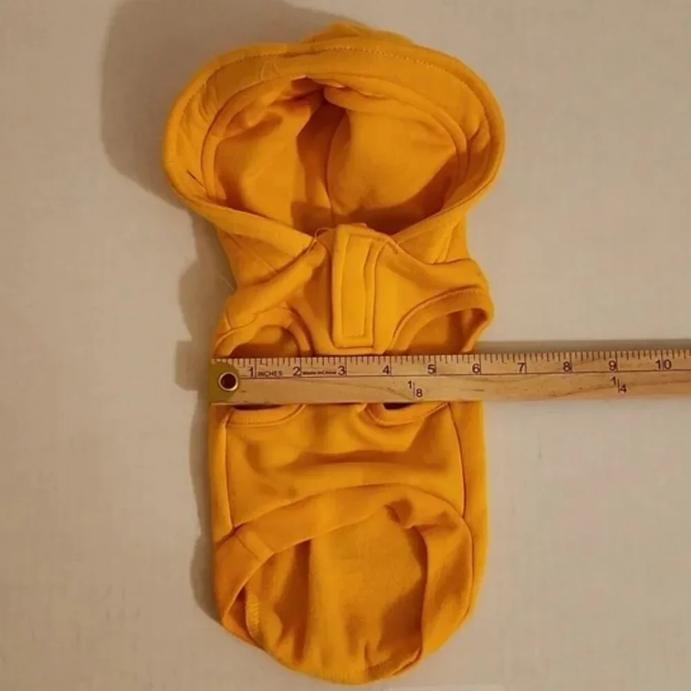 Reebok Sweater & Mustard Bottle Sweater/Outfit Small Dog or Cat